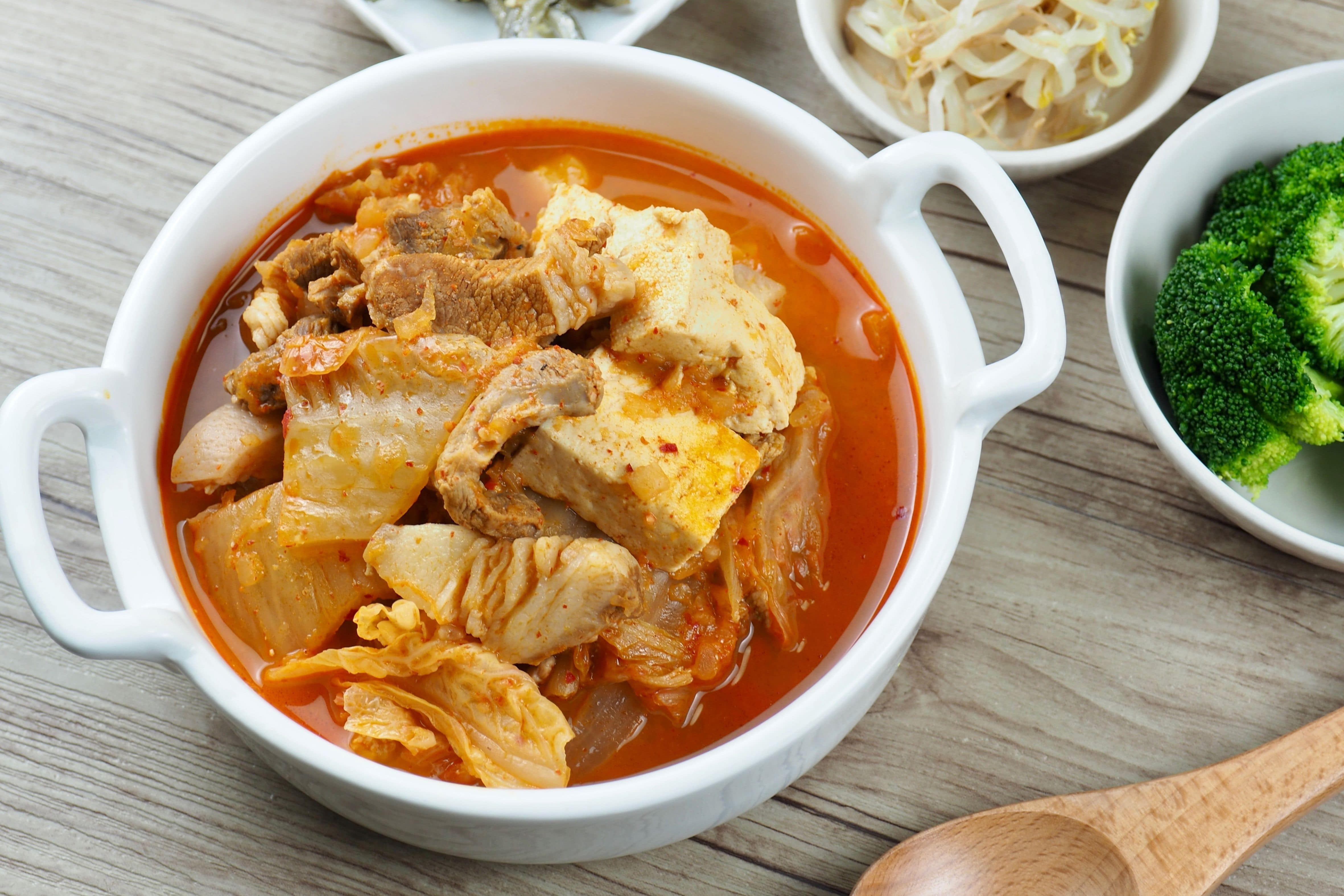 Kimchi Jjigae Kimchi Eintopf