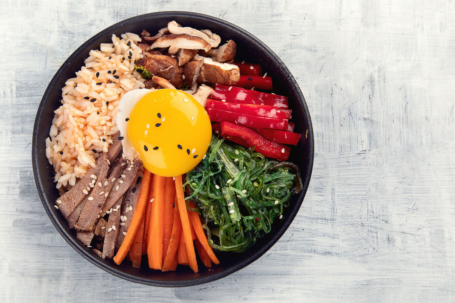 Warum werden die Zutaten bei Bibimbap alle einzeln zubereitet?